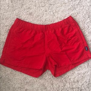 Red Patagonia Shorts